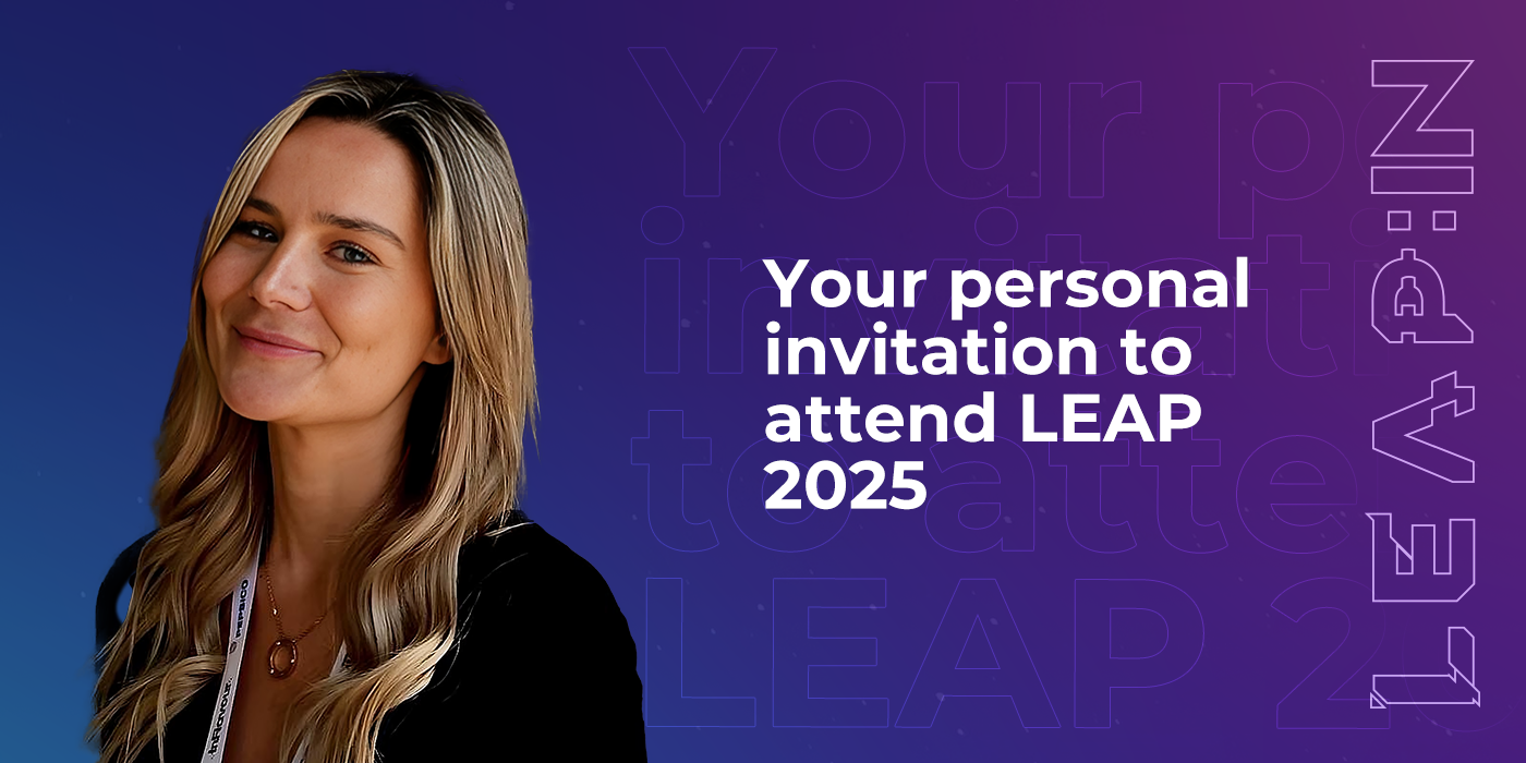 Your personal invitation to attend LEAP 2025