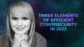 Three Elements of Efficient Cybersecurity in 2022